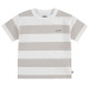 t-shirt garçon  levi's lvb big stripe tee