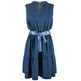 robe femme  yeszee abito smanicato scollo a v, vi