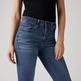 jeans femme  levi's 726 hr flare blue wave mid