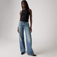 jeans femme  levi's low loose rescued city