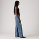 jeans femme  levi's low loose rescued city