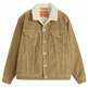 cazadora homme  levi's relaxed fit sherpa trkr timber