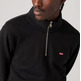 sweat-shirt homme levis original hm 1/4 zip mineral bl