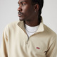 sweat-shirt homme  levi's original hm 1/4 zip fog
