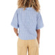 chemise femme  yes zee camicia donna crop, m/c