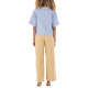 chemise femme  yes zee camicia donna crop, m/c