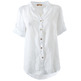 chemise femme  yes zee camicia donna misto lino