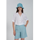 chemise femme  yes zee camicia donna misto lino