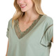 t-shirt femme  nafnaf paris t-shirt