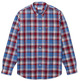 chemise en coton stretch à carreaux homme lacoste