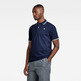 pôle homme g-star dunda slim stripe pôle s\s