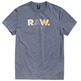 t-shirt homme g-star multi colored raw. r t