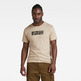 t-shirt homme  g-star raw. felt r t