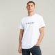 t-shirt homme  g-star g-script r t