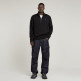 sweat-shirt homme  g-star premium core half zip r sw l\s