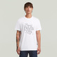 t-shirt homme  g-star hd print r t