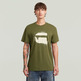 t-shirt homme  g-star spray g logo r t
