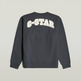 sweat-shirt homme g-star running dog back gr r sw