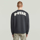 sweat-shirt homme g-star running dog back gr r sw