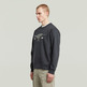sweat-shirt homme g-star running dog back gr r sw