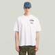t-shirt homme  g-star running dog back gr boxy r t
