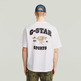 t-shirt homme  g-star running dog back gr boxy r t
