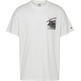 t-shirt homme  th tjm tommy script photo tee
