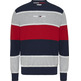 maillot homme  th tjm linear tommy stripe sweate