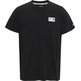 t-shirt homme  th tjm woven label tee