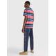 t-shirt homme  th tjm signature stripe tee