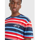 t-shirt homme  th tjm signature stripe tee