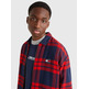 chemise homme th tjm buffalo check zip overshir
