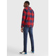 chemise homme th tjm buffalo check zip overshir