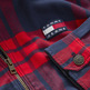 chemise homme th tjm buffalo check zip overshir