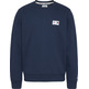 sweat-shirt homme  th tjm woven label crew