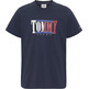 t-shirt homme  th tjm reg rwb centered logo tee