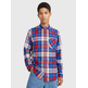 chemise homme  th tjm check flannel shirt