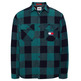 cazadora homme  th tjm sherpa flannel overshirt