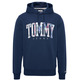 sweat-shirt homme  th tjm reg tartan tommy hoodie