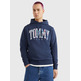 sweat-shirt homme  th tjm reg tartan tommy hoodie