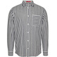 chemise homme  th tjm clsc ls stripe linen shirt