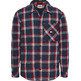 chemise homme  th tjm padded check overshirt