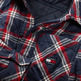 chemise homme  th tjm padded check overshirt