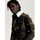 chemise homme  th tjm check sherpa lined overshi