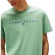t-shirt homme  tommy hilfiger tjm reg linear logo tee ext