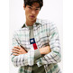homme tjm reg flannel check shirt ex 0h7