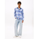 homme tjm reg flannel check shirt ex c1t