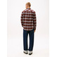 chemise homme tommy hilfiger tjm reg flannel check shirt ex
