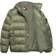 homme tjm hooded logo puffer ext m1l