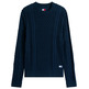 homme tjm slm badge cable knit sweat 0gy